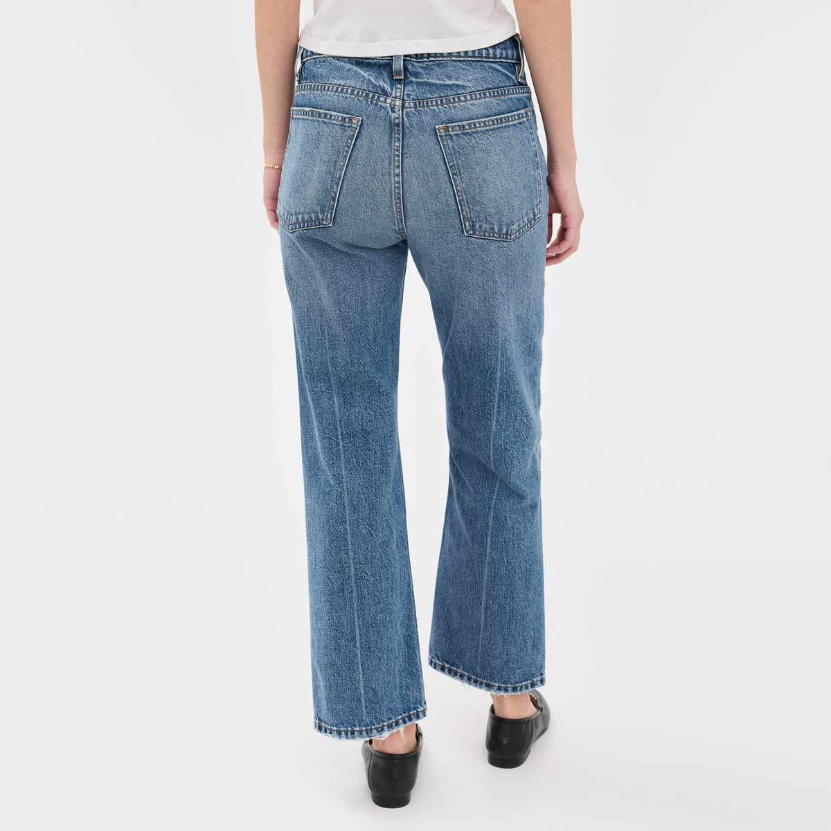 Apiece Apart "Rene"Kick Flare Jean in "Hermosa Wash", size 27