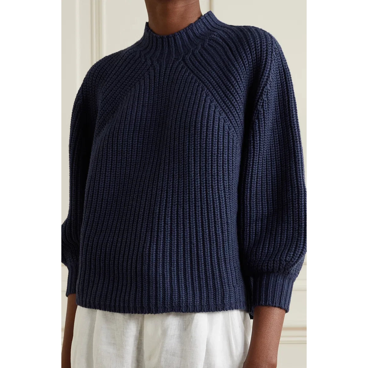 Apiece Apart "Merel" Sweater in Navy, size Medium