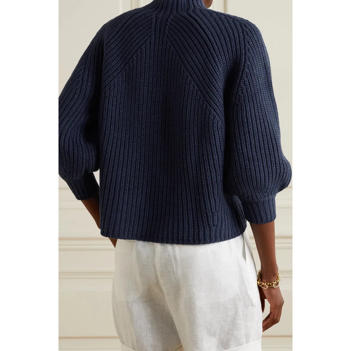 Apiece Apart "Merel" Sweater in Navy, size Medium