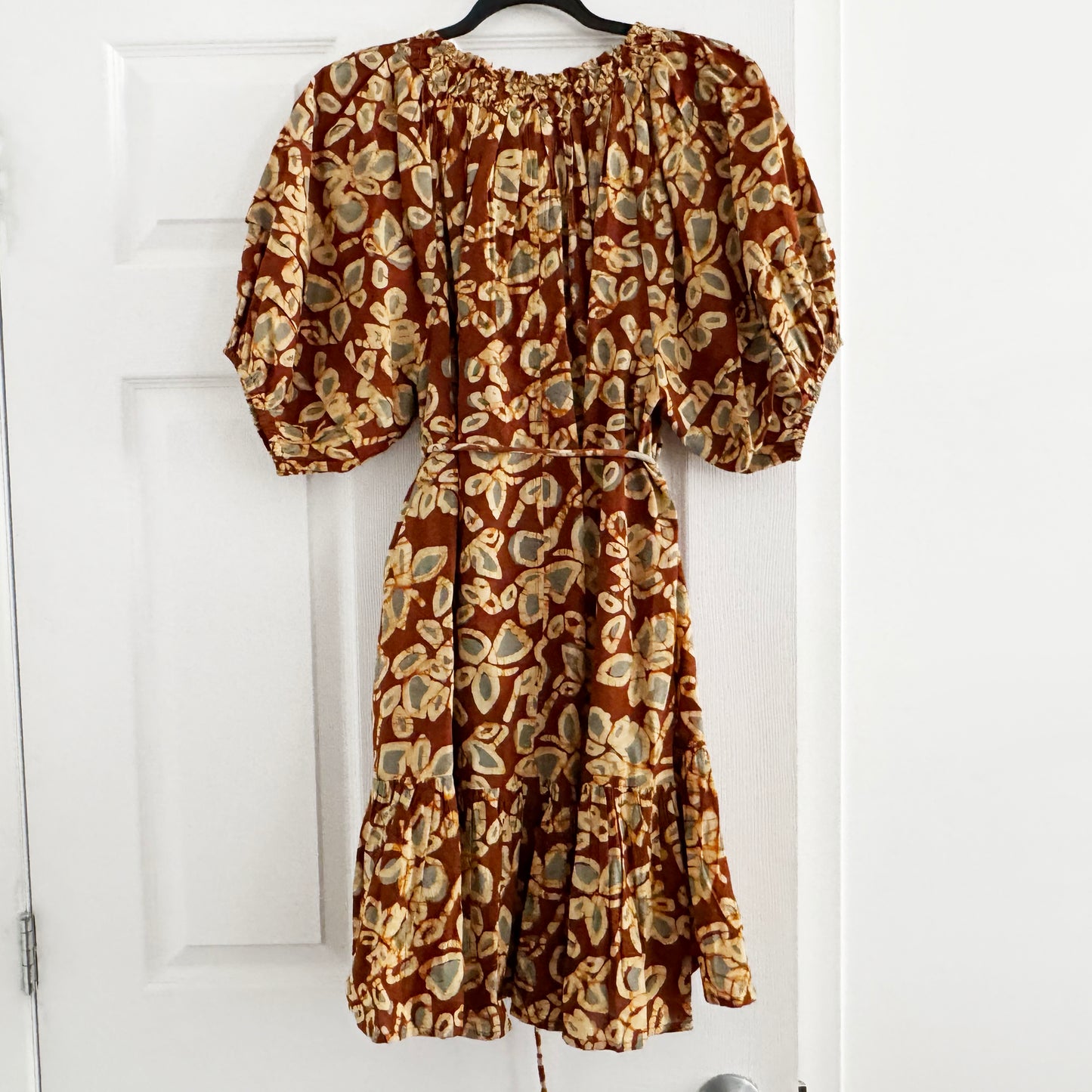 Apiece Apart "Uva" Dress in "Spice", fits size XL or size 12??