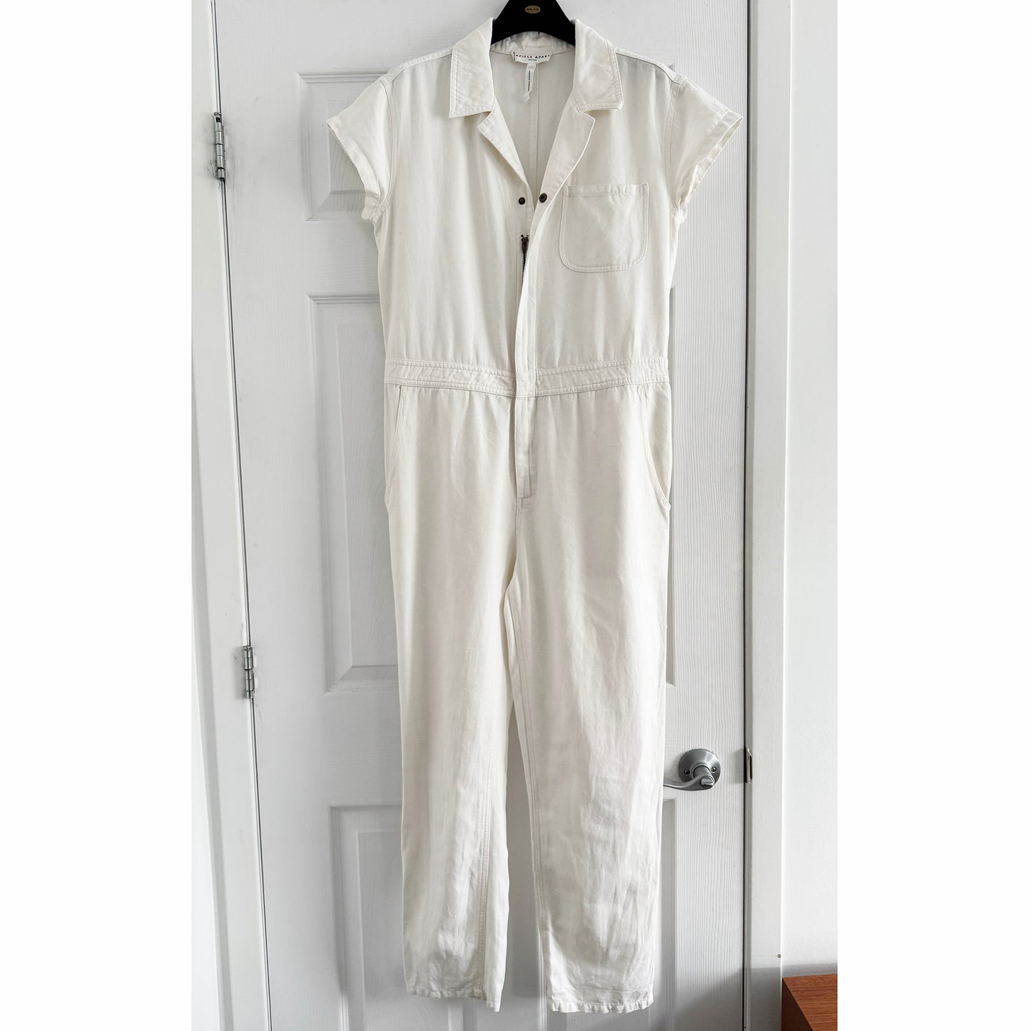 Apiece Apart "Azore" jumpsuit in Ivory, size 4