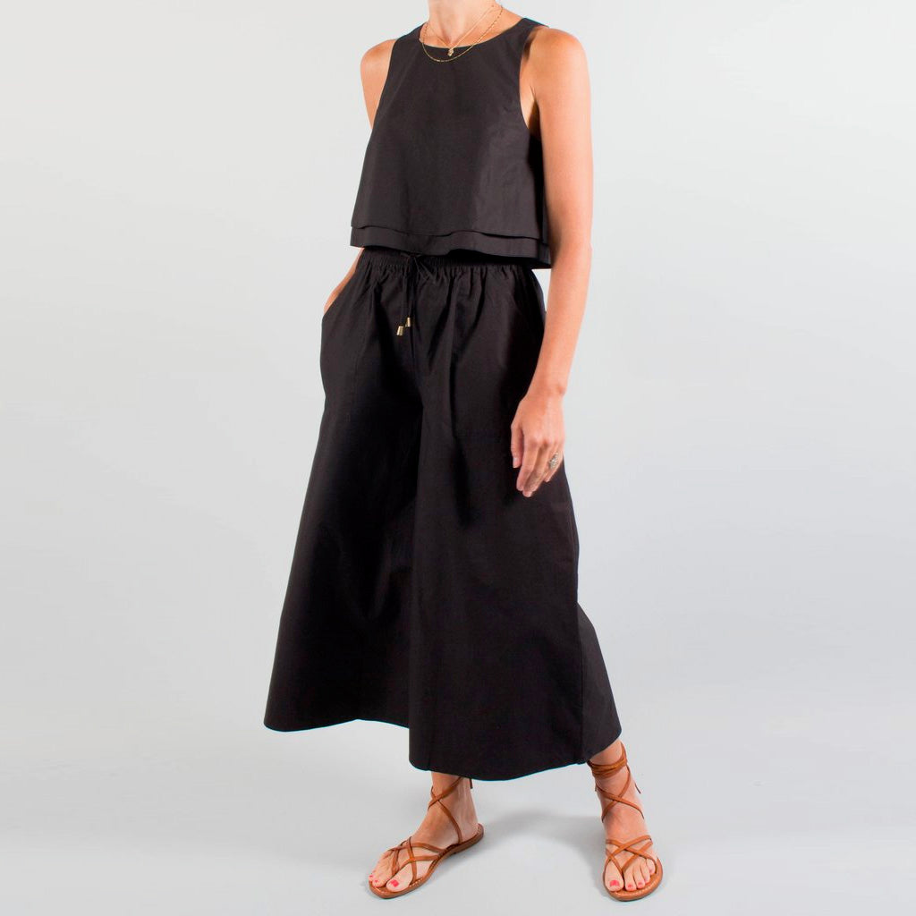 Apiece Apart "Galicia" Pant in Black, size 2