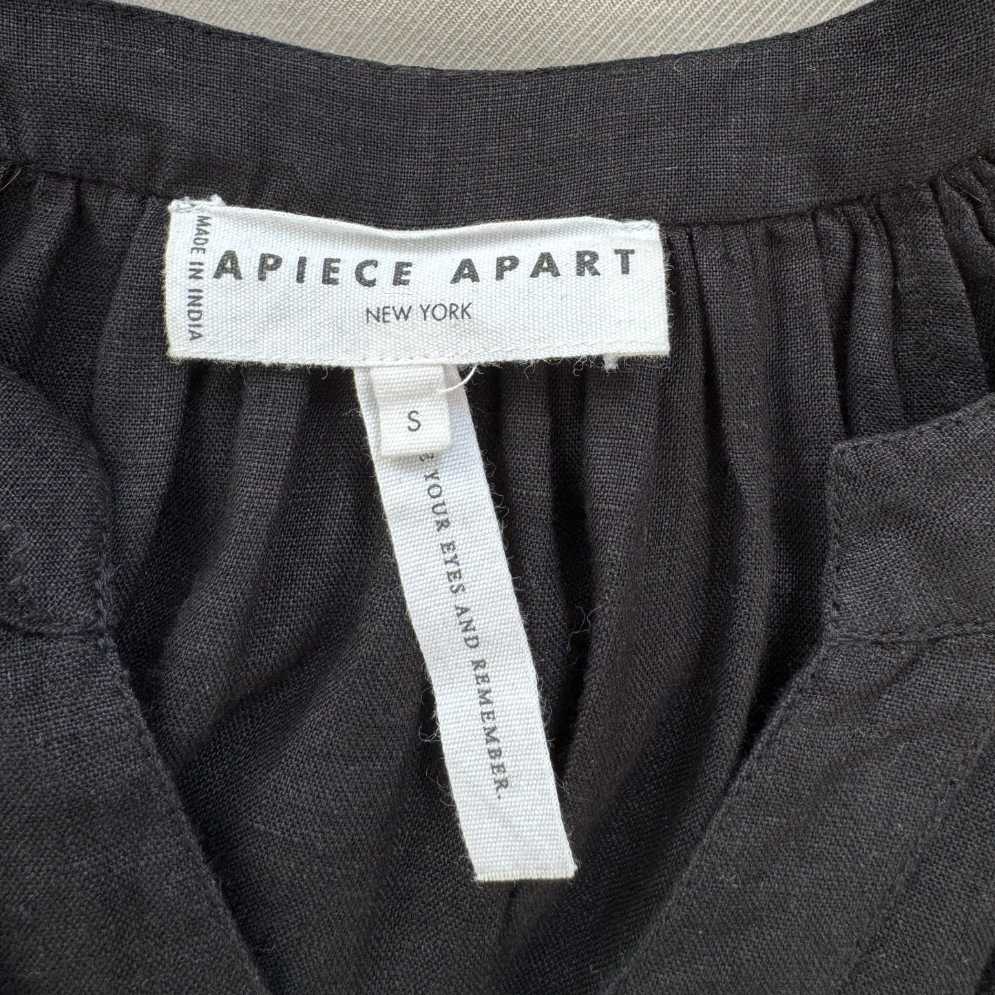 Apiece Apart "Mitte" Dress in Black, size Small