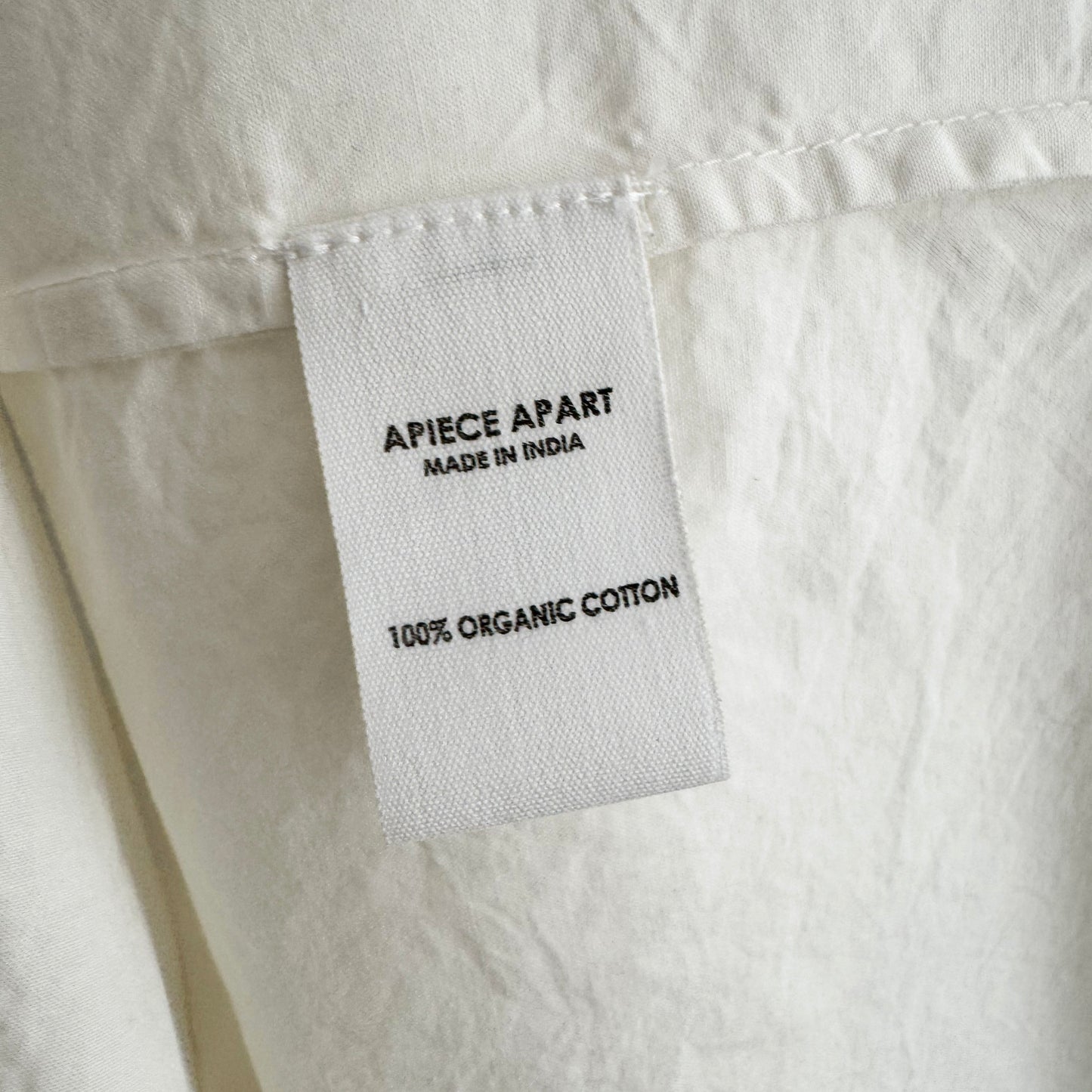 Apiece Apart "Molto" Dress in White, size XS/S