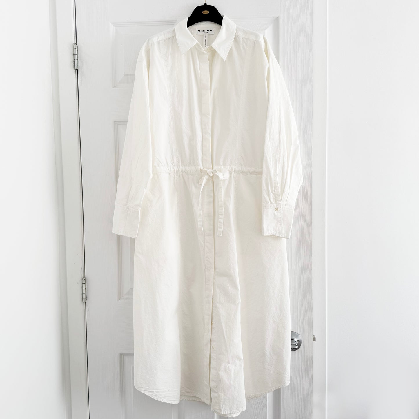 Apiece Apart "Molto" Dress in White, size XS/S