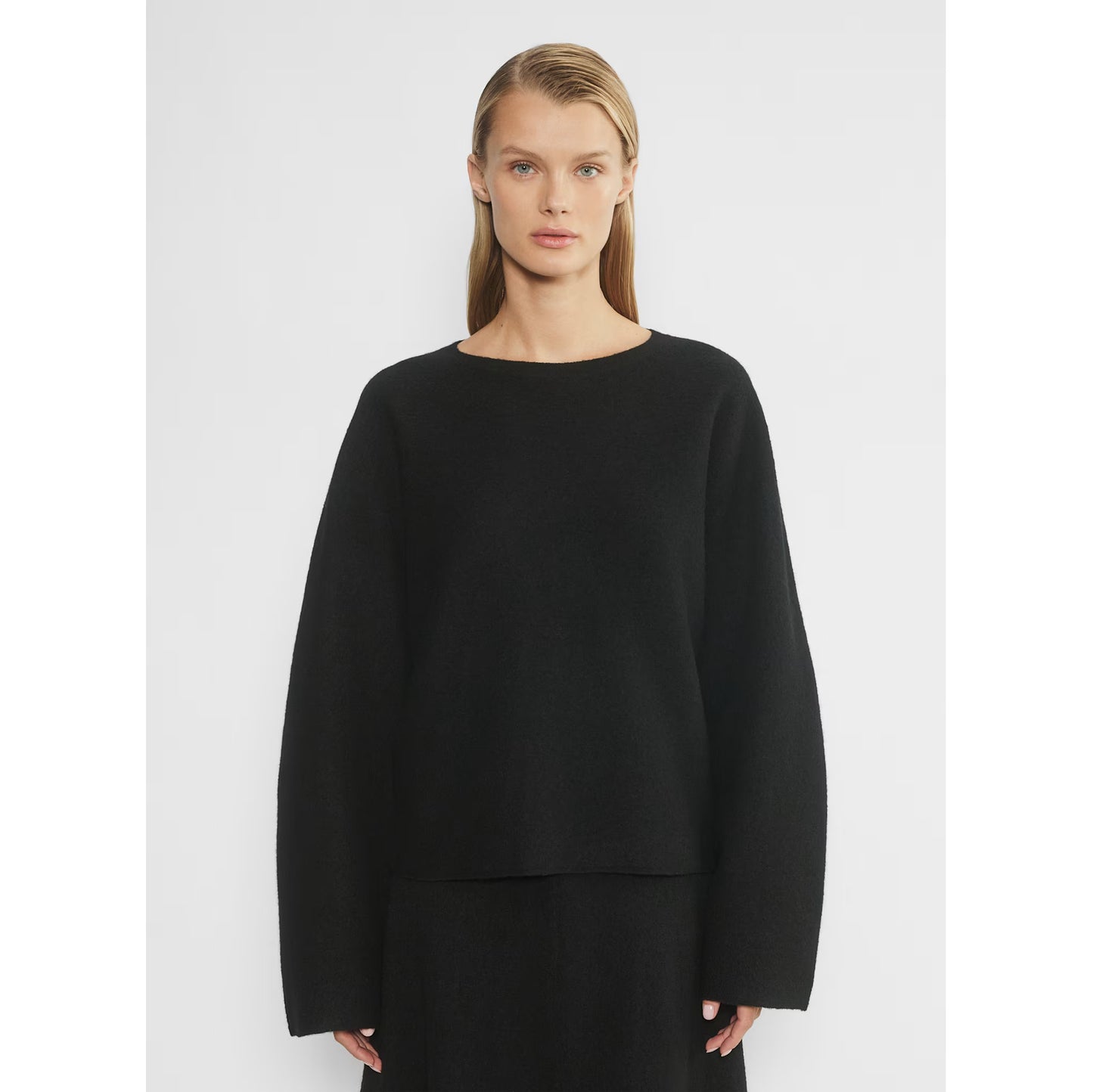 The Group (Aritzia) "Neutra" Wool Sweater in Black, size Small (Fits S/M)