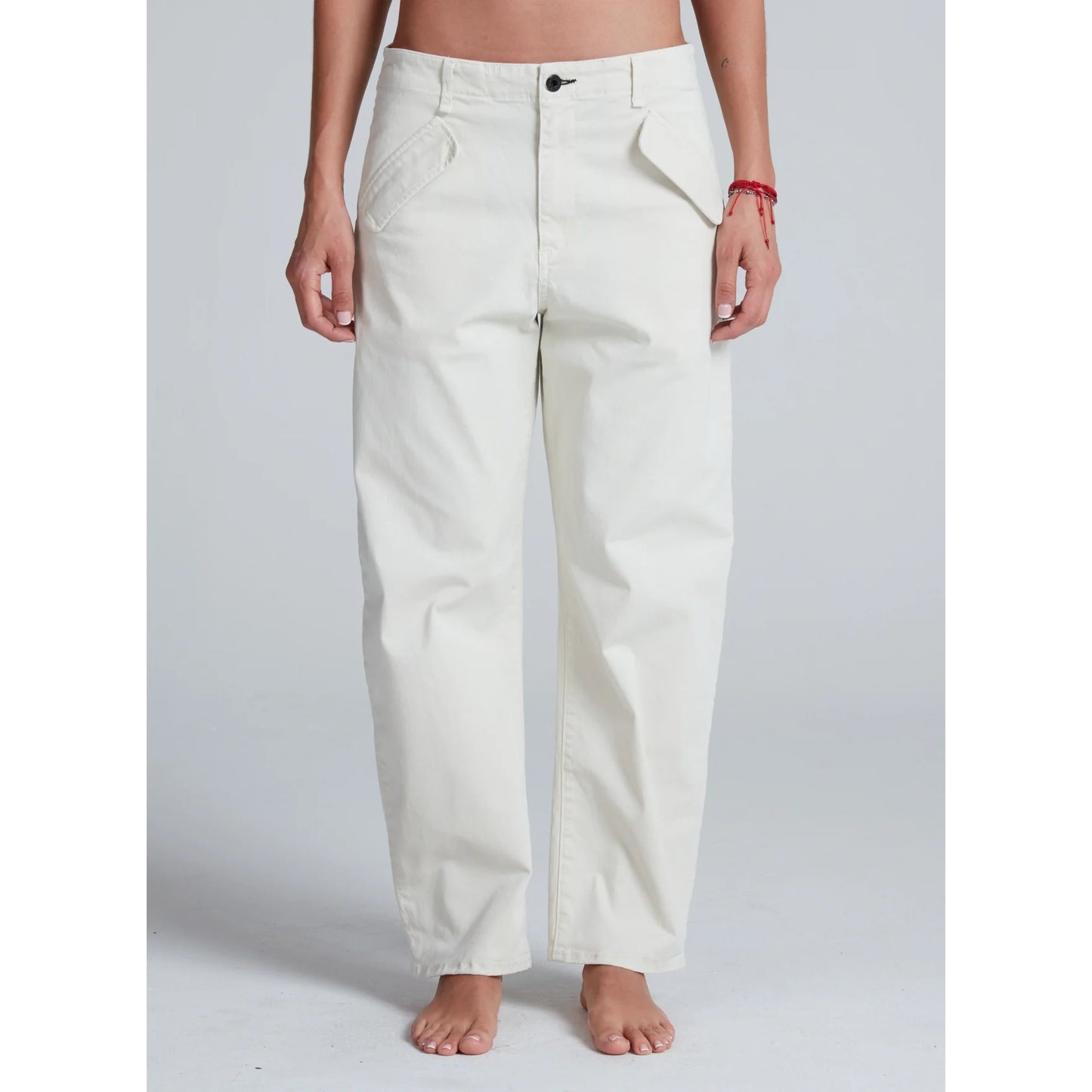 ASKKNY "Luda" Cargo Pant in Sand, size 24 (fits 25)