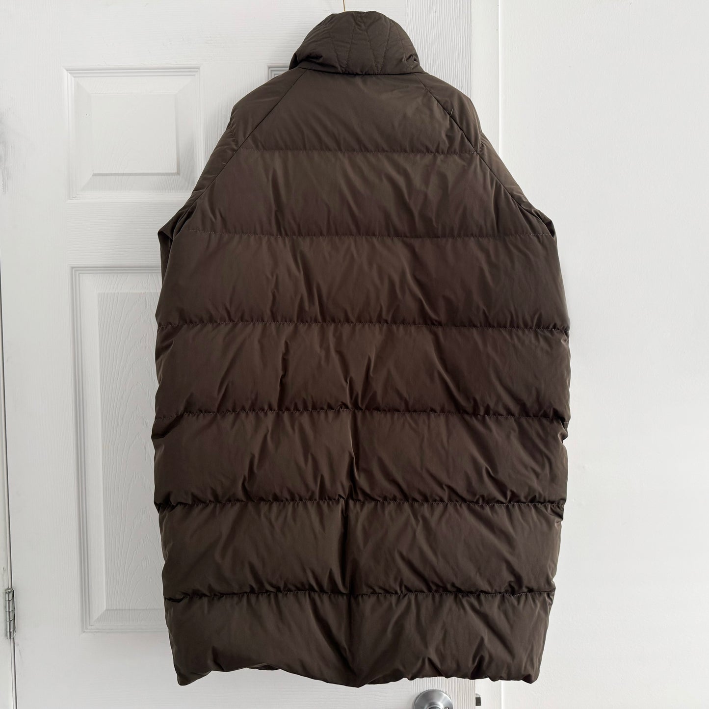 Aspesi "Verdesca" Puffer Coat in Khaki, size Small