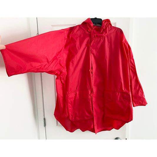 Aspesi Basic Red Raincoat, size 40IT (fits M-XL)