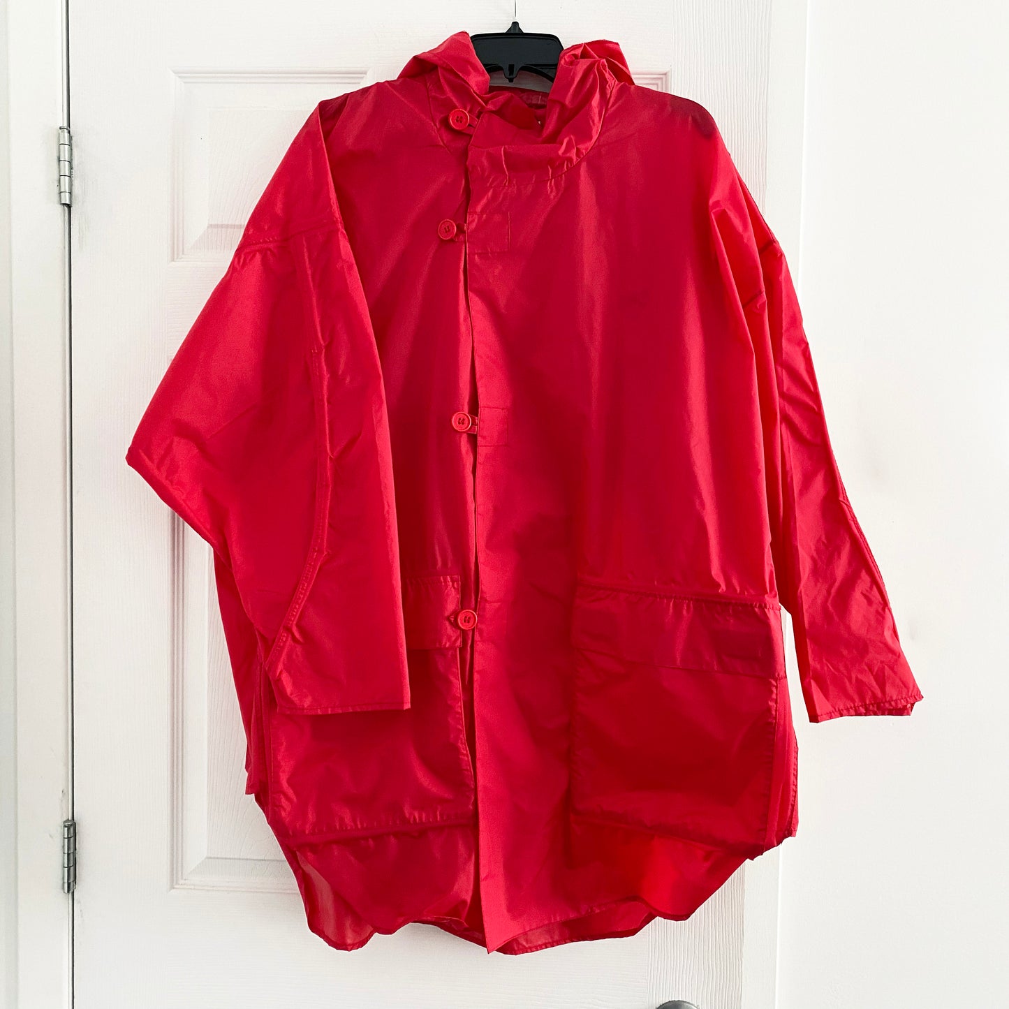 Aspesi Basic Red Raincoat, size 40IT (fits M-XL)