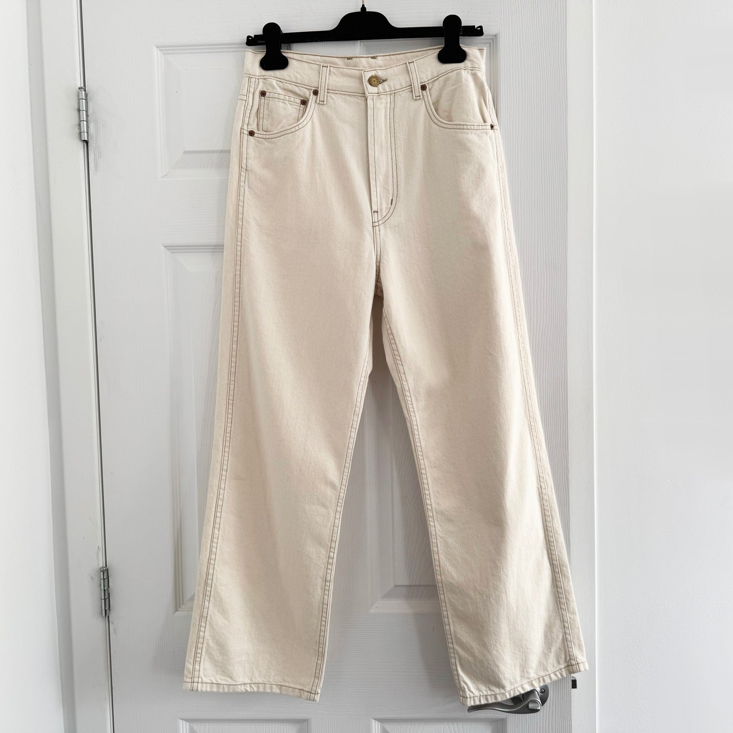 B-Sides “Plein” relaxed straight leg jeans in “Clair”, size 28