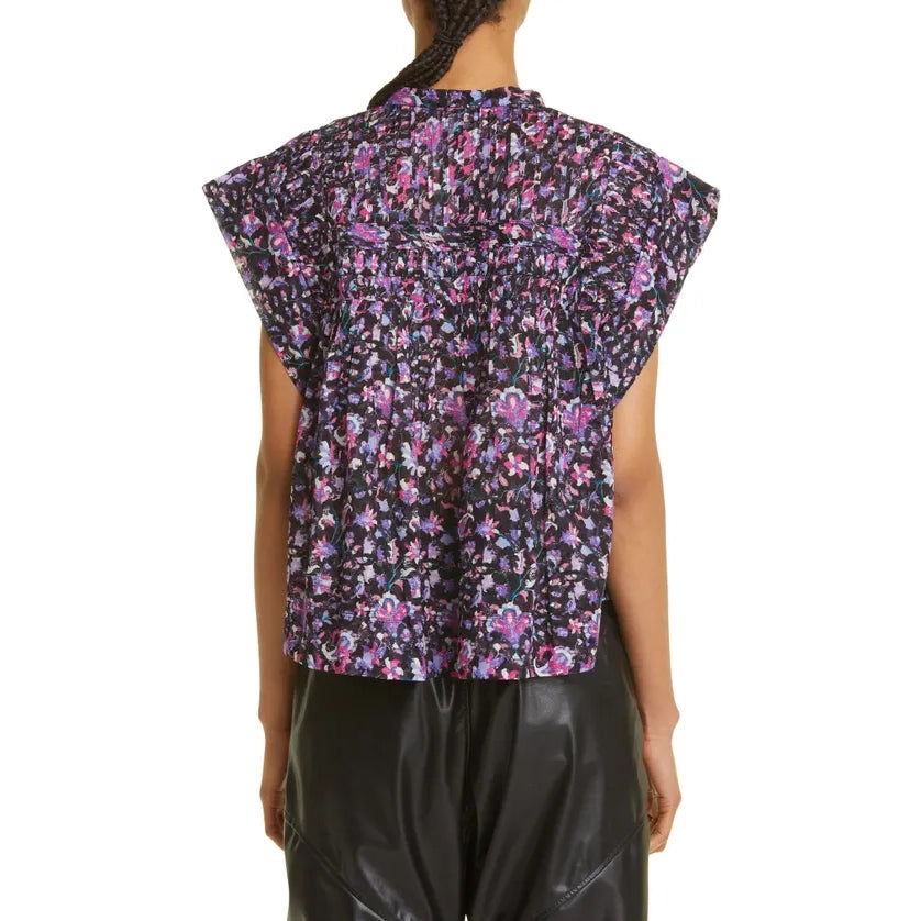 Isabel Marant Etoile "Leaza" Top in Paisley Print, size 38 (fits S-M)