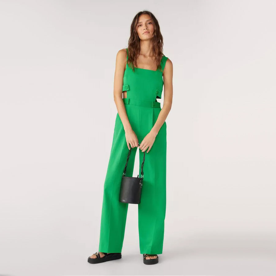 ba&sh "Cressy" Jumpsuit in Green, size 36 (fits size 2/4)