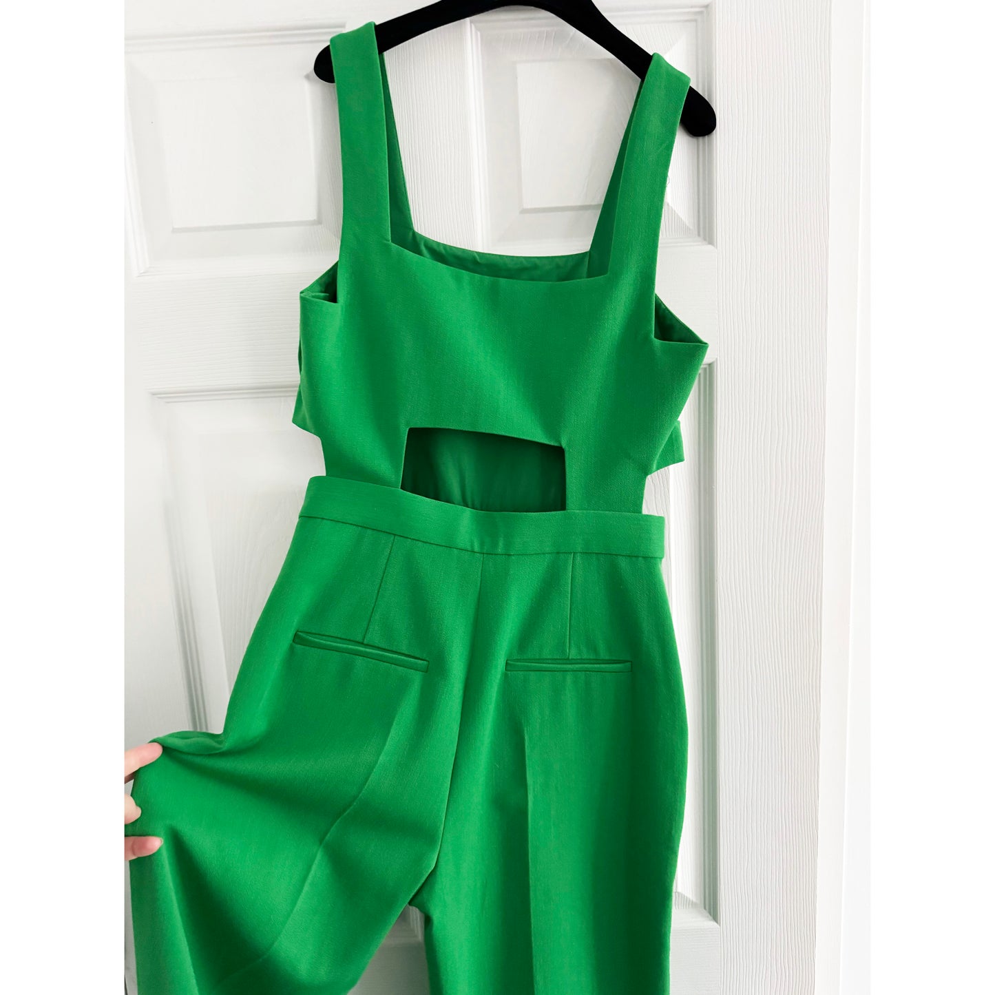 ba&sh "Cressy" Jumpsuit in Green, size 36 (fits size 2/4)