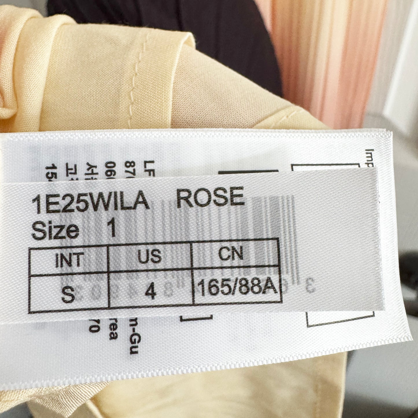 Ba&sh "Wila" Pleated Maxi Dress in "Rose", size Small