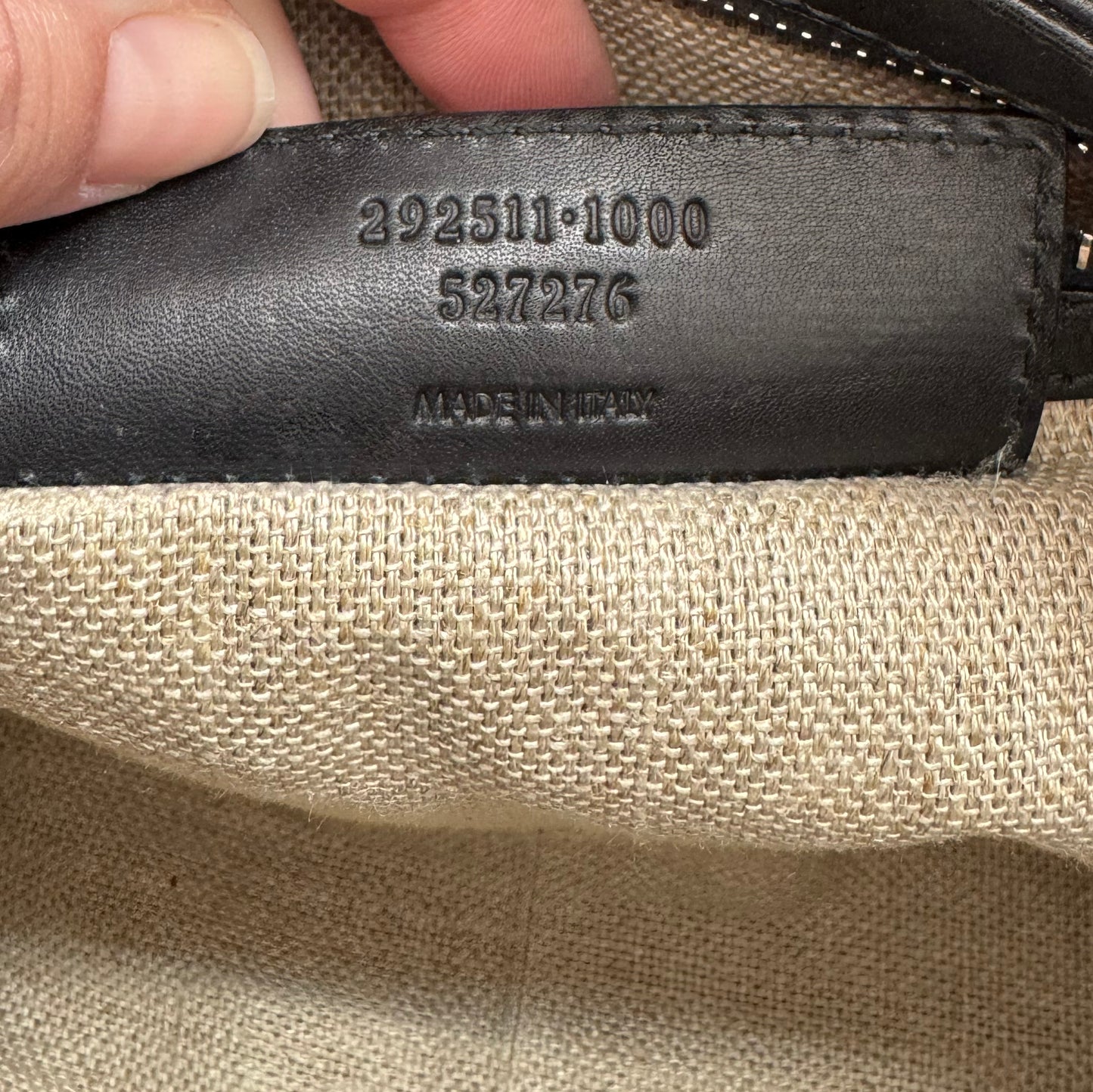 Balenciaga Joint Leather Shoulder Bag in Black
