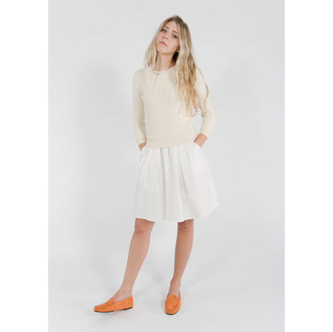 Band of Outsiders Cable Knit Sweater Dress, size "4" (fits like 6/8)