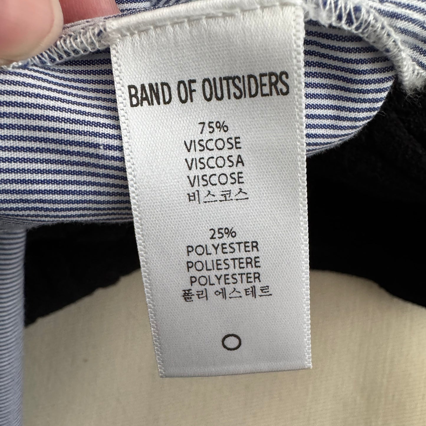 Band of Outsiders Cable Knit Sweater Dress, size "4" (fits like 6/8)