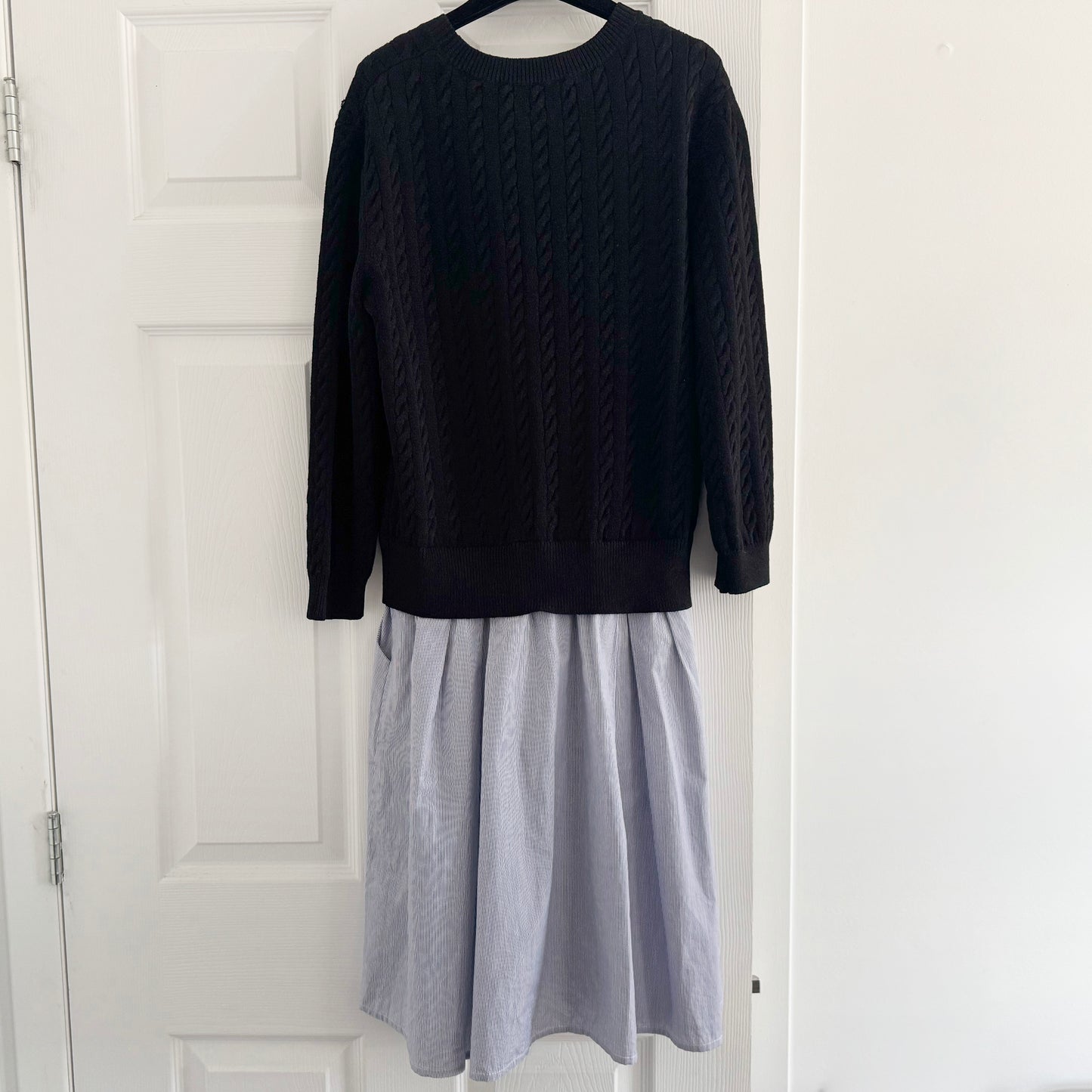 Band of Outsiders Cable Knit Sweater Dress, size "4" (fits like 6/8)