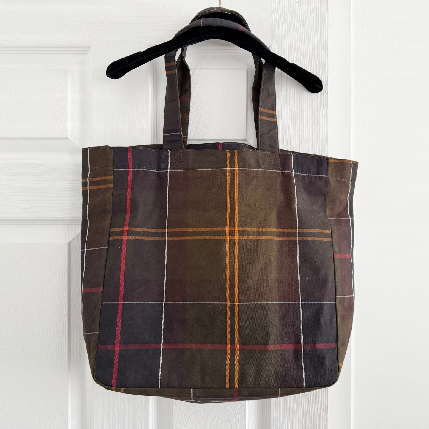 Barbour "Telfield" Tartan Tote Bag