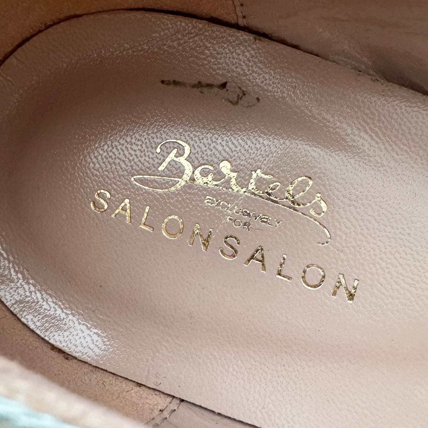 Bartels for SalonSalon "Daisy" Ballerina Flats in Blue, size 40