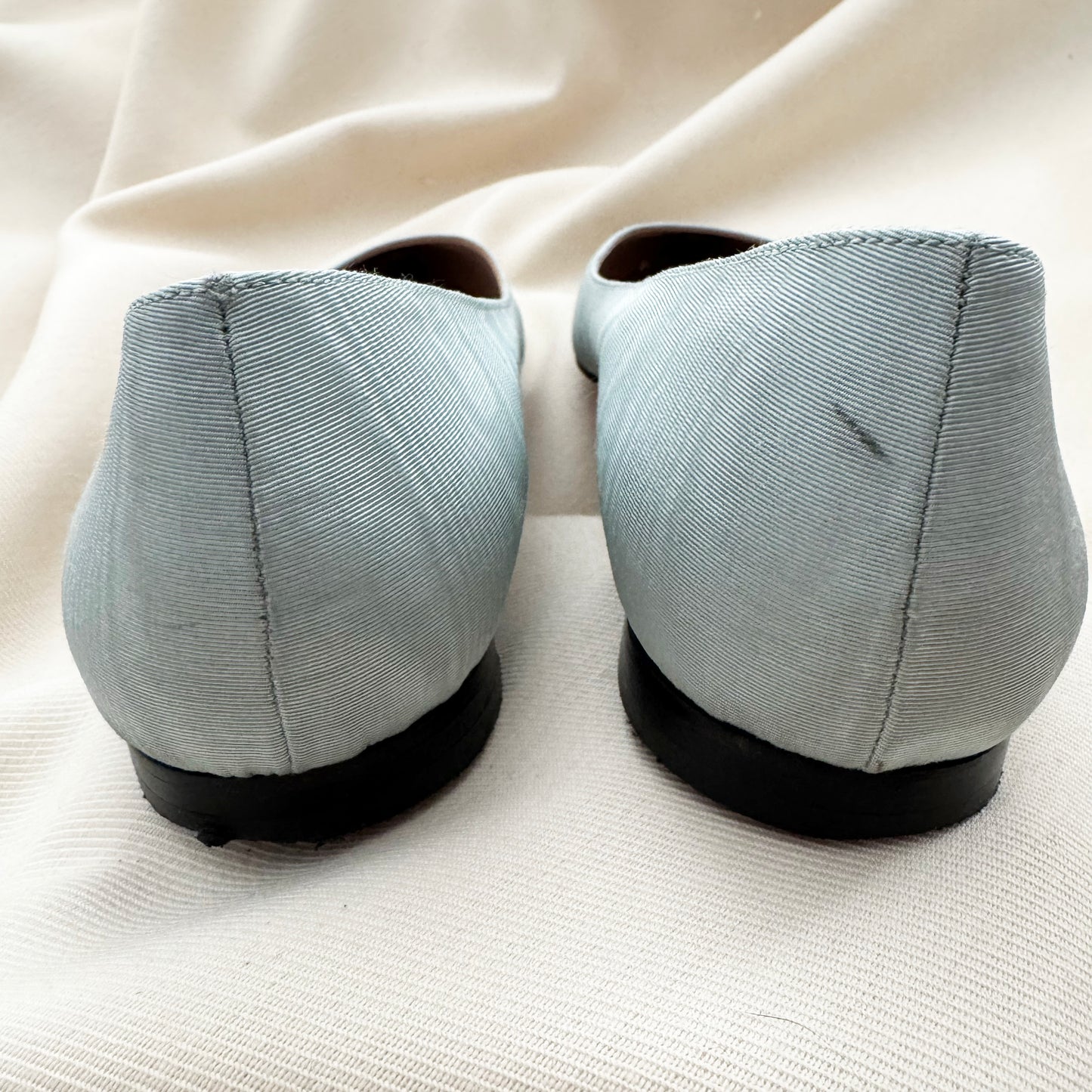 Bartels for SalonSalon "Daisy" Ballerina Flats in Blue, size 40