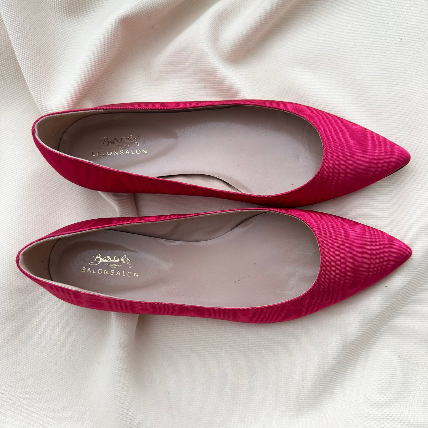 Bartels for SalonSalon "Daisy" Ballerina Flats in Raspberry, size 40