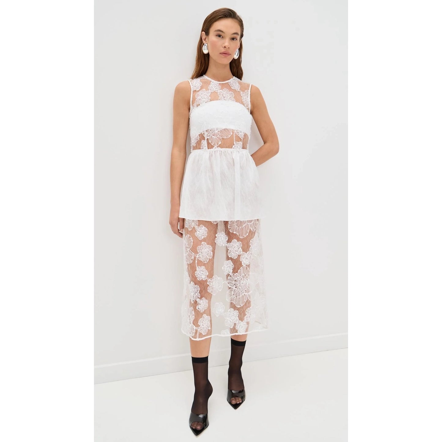 Baum und Pferdgarten "Antonie" Dress in White, size 38 (size 6)