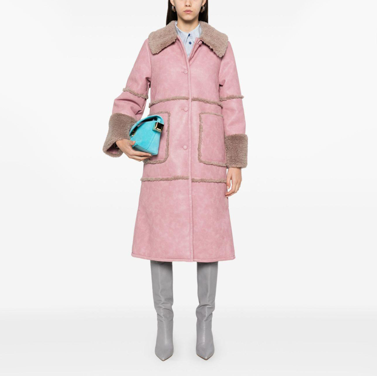 Baum Und Pferdgarten "Dafne" Coat in Pink, size 36