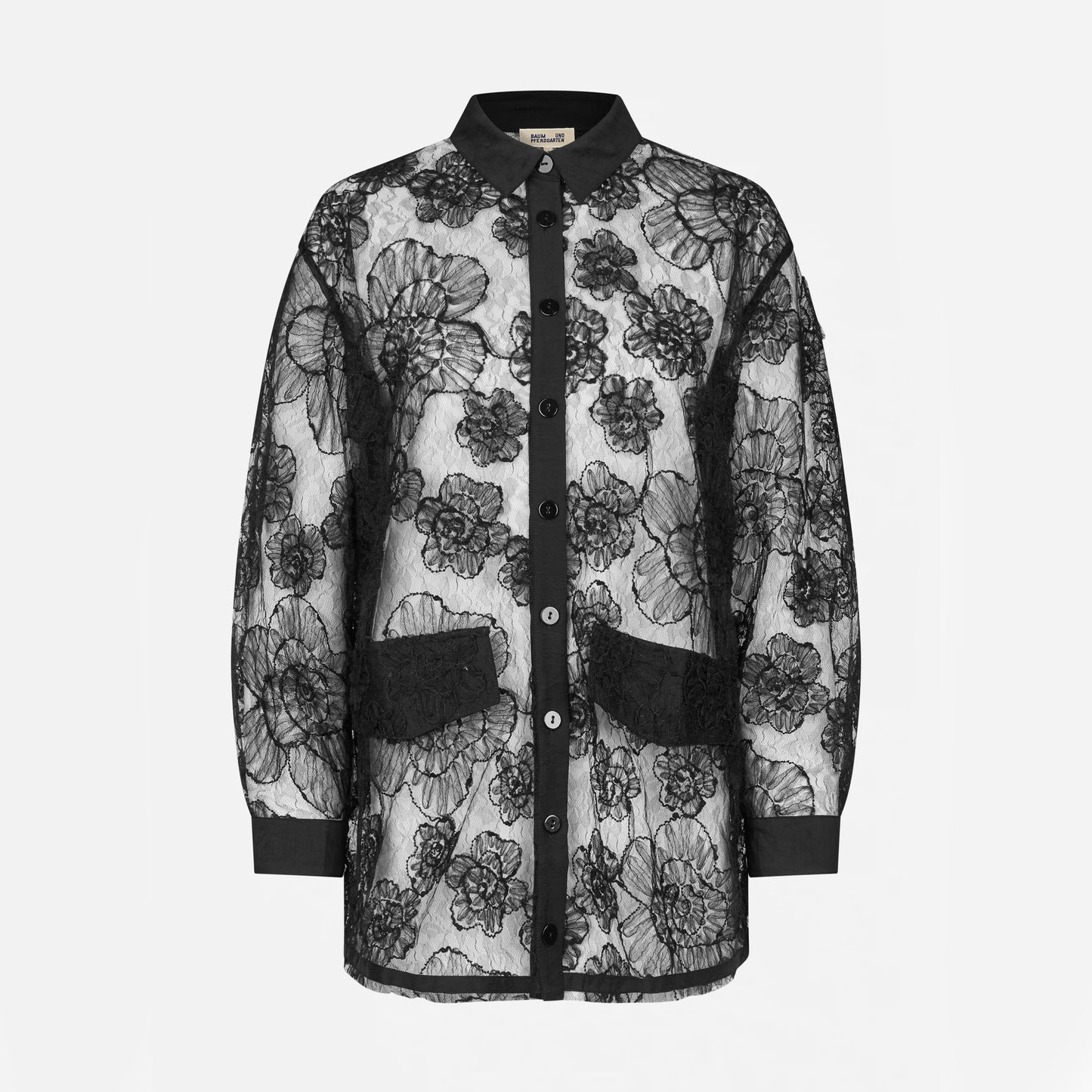 Baum und Pferdgarten "Annica" Lace Blouse in Black, size 36