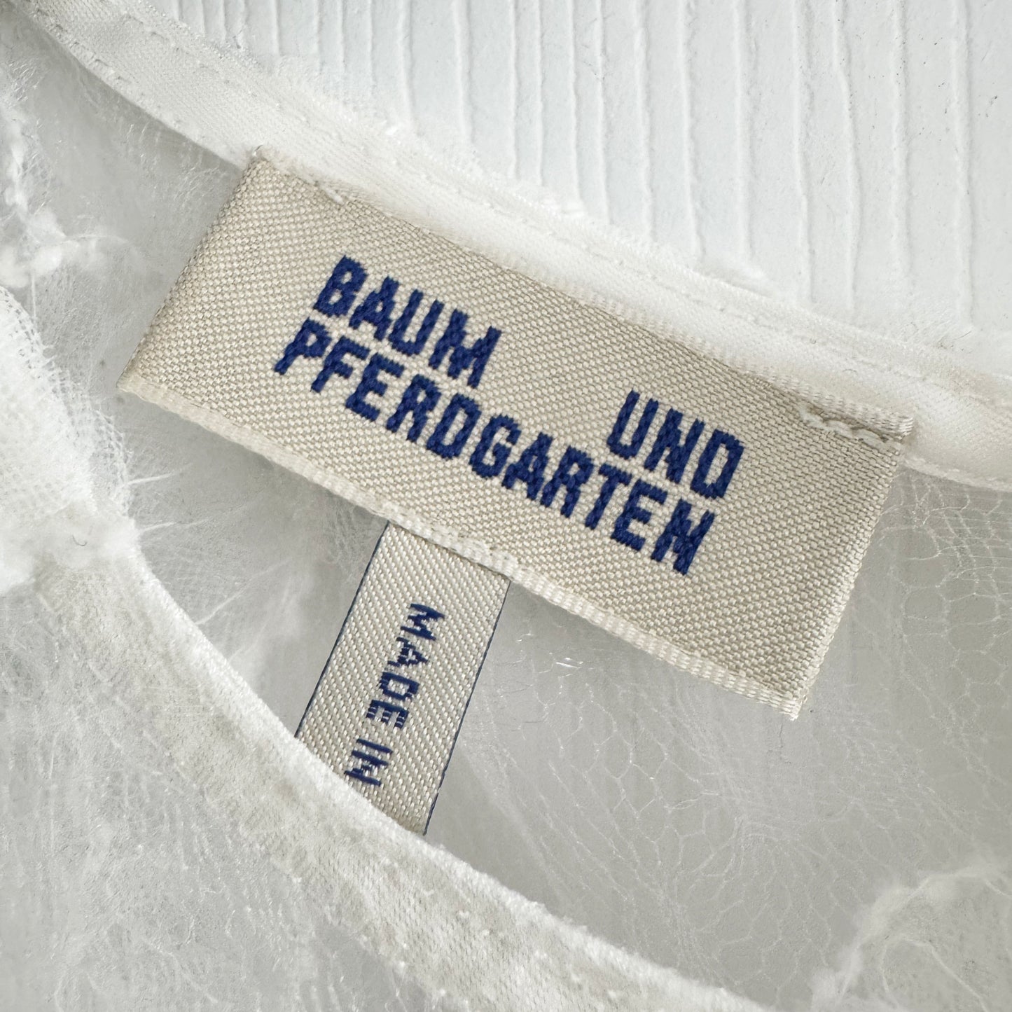 Baum und Pferdgarten "Antonie" Dress in White, size 38 (size 6)
