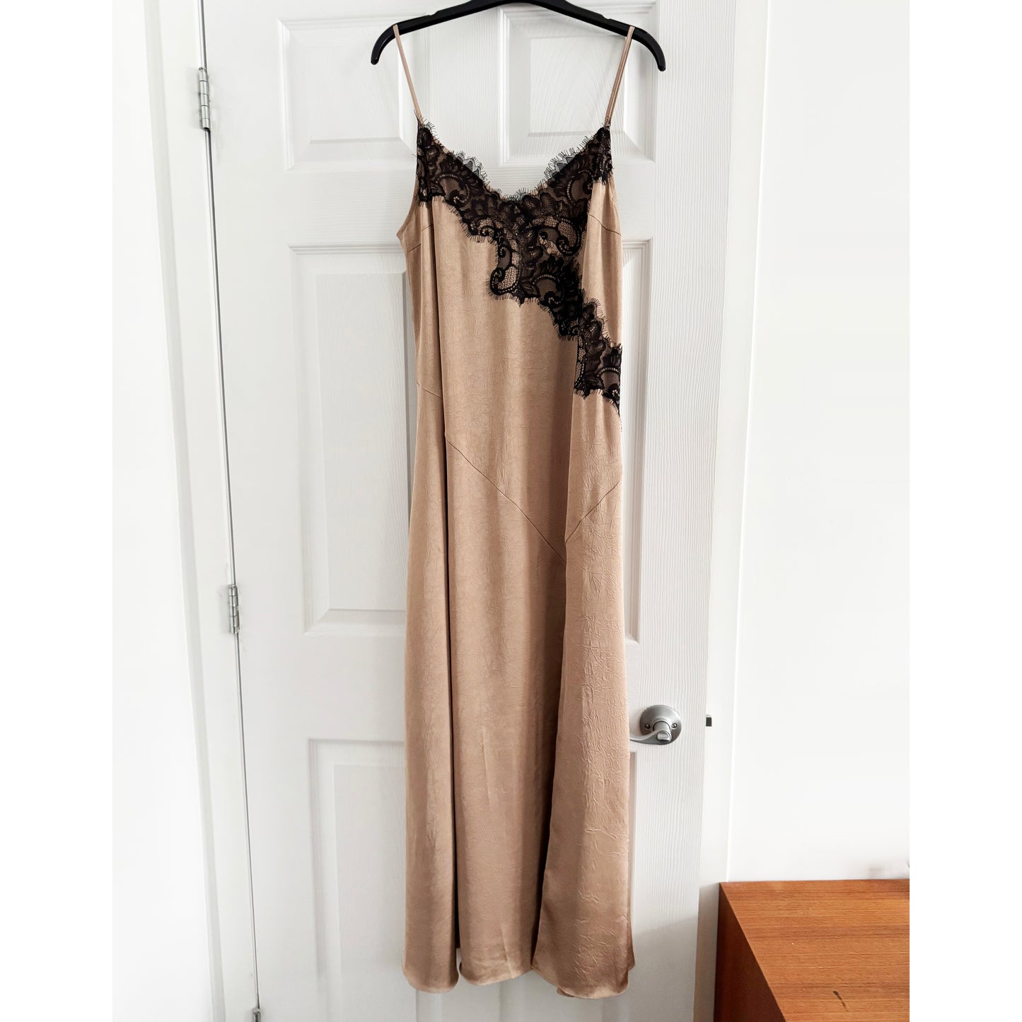 Baum und Pferdgarten "Ayda" Slip Dress in "Natural", size 36 (fits like size 6)