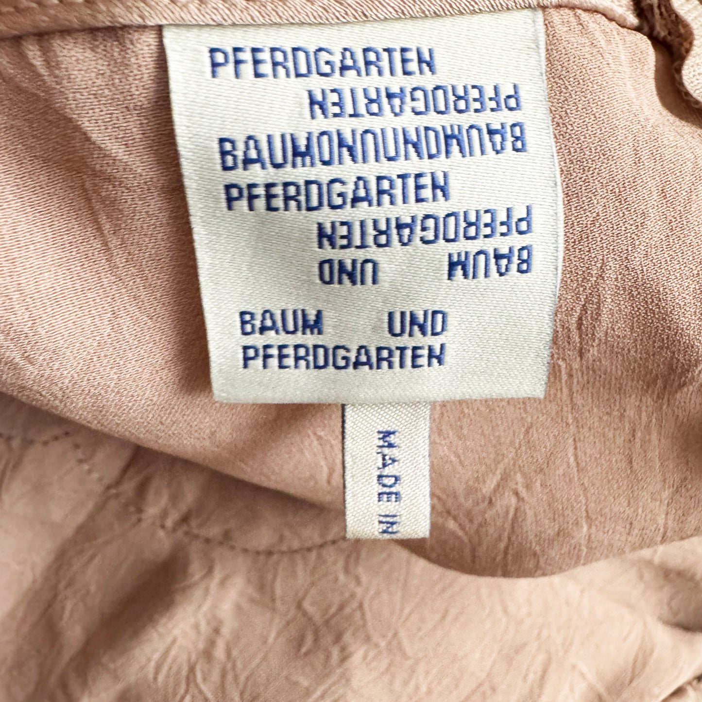 Baum und Pferdgarten "Ayda" Slip Dress in "Natural", size 36 (fits like size 6)