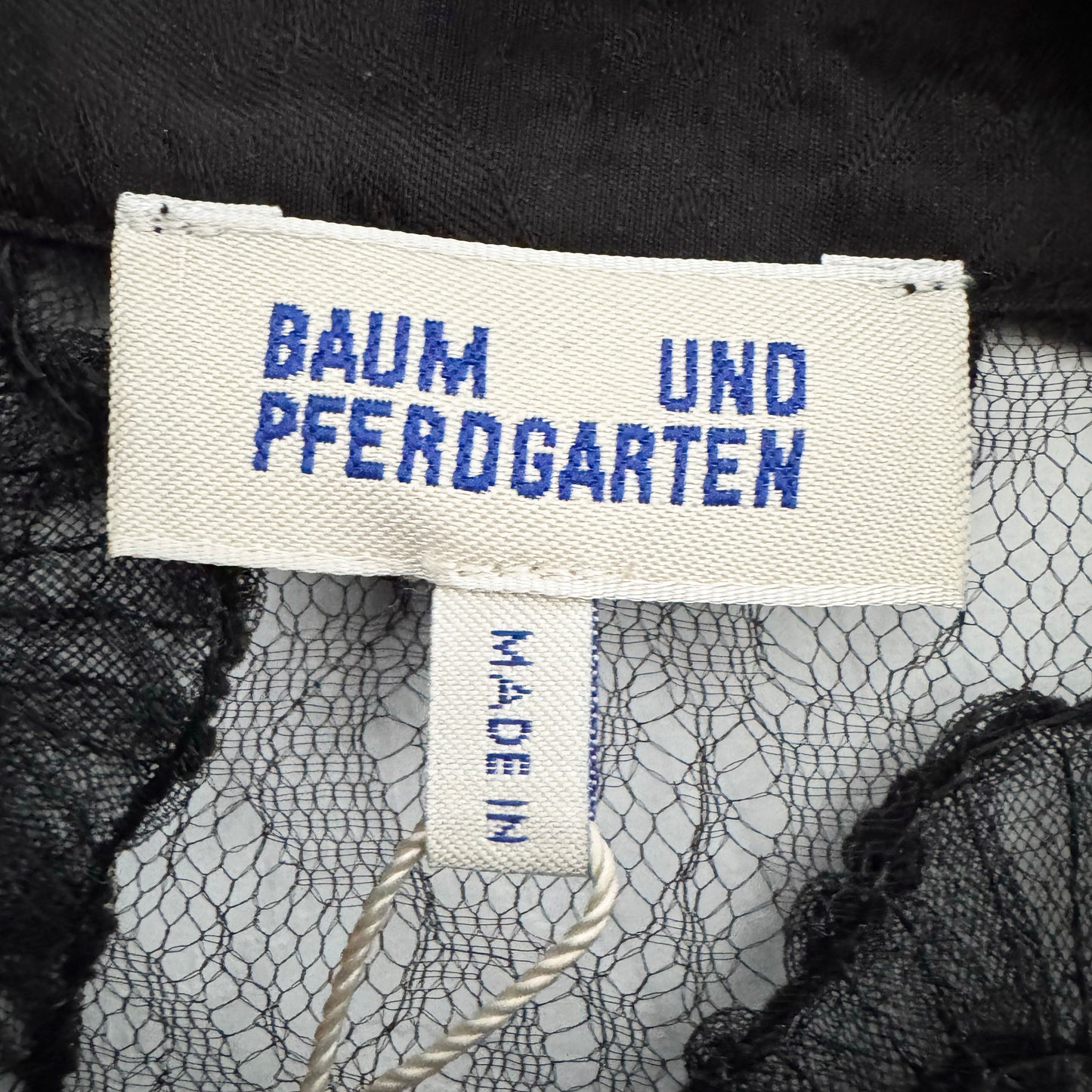 Baum und Pferdgarten "Annica" Lace Blouse in Black, size 36