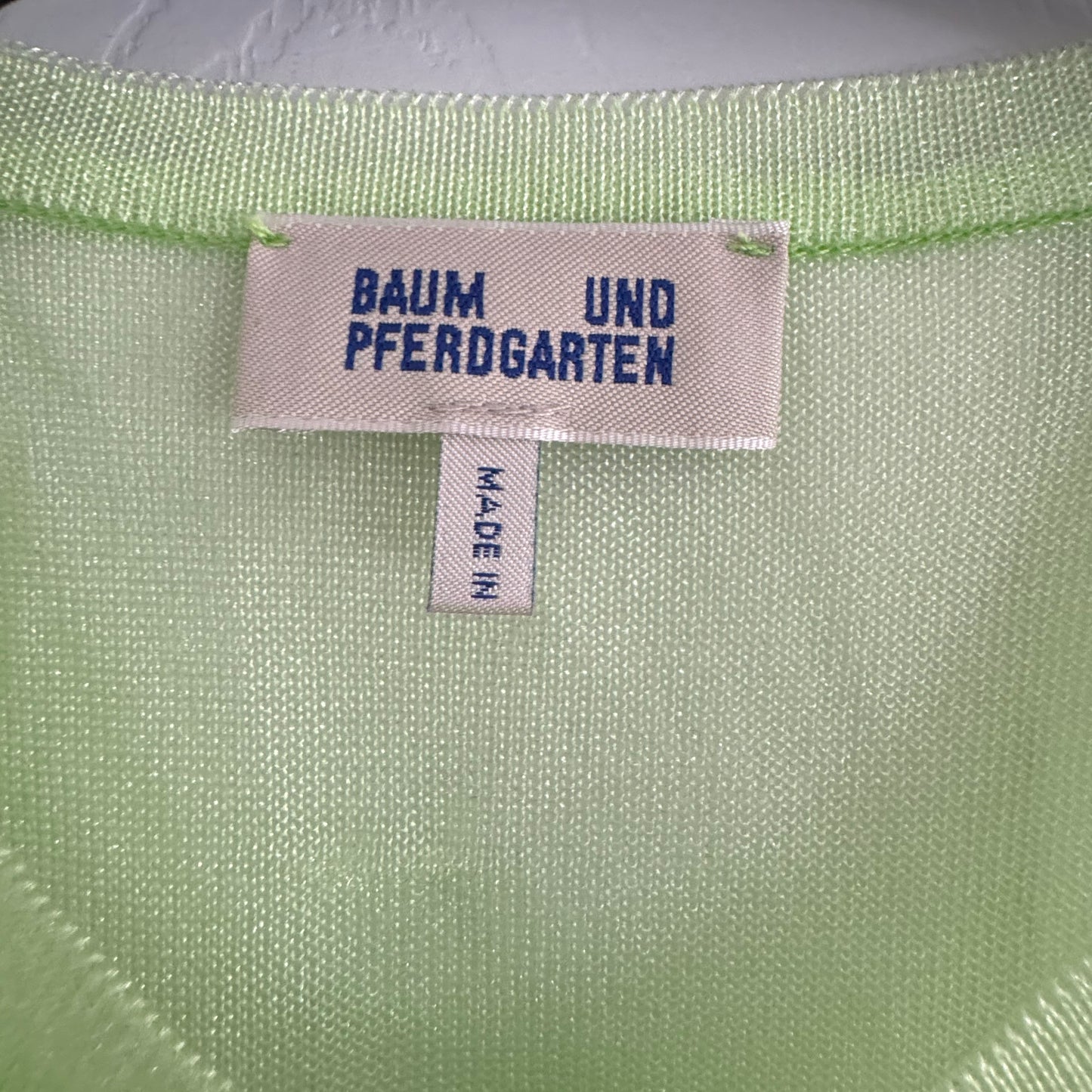Baum und Pfertgarten Green Mesh Set, Size S/M