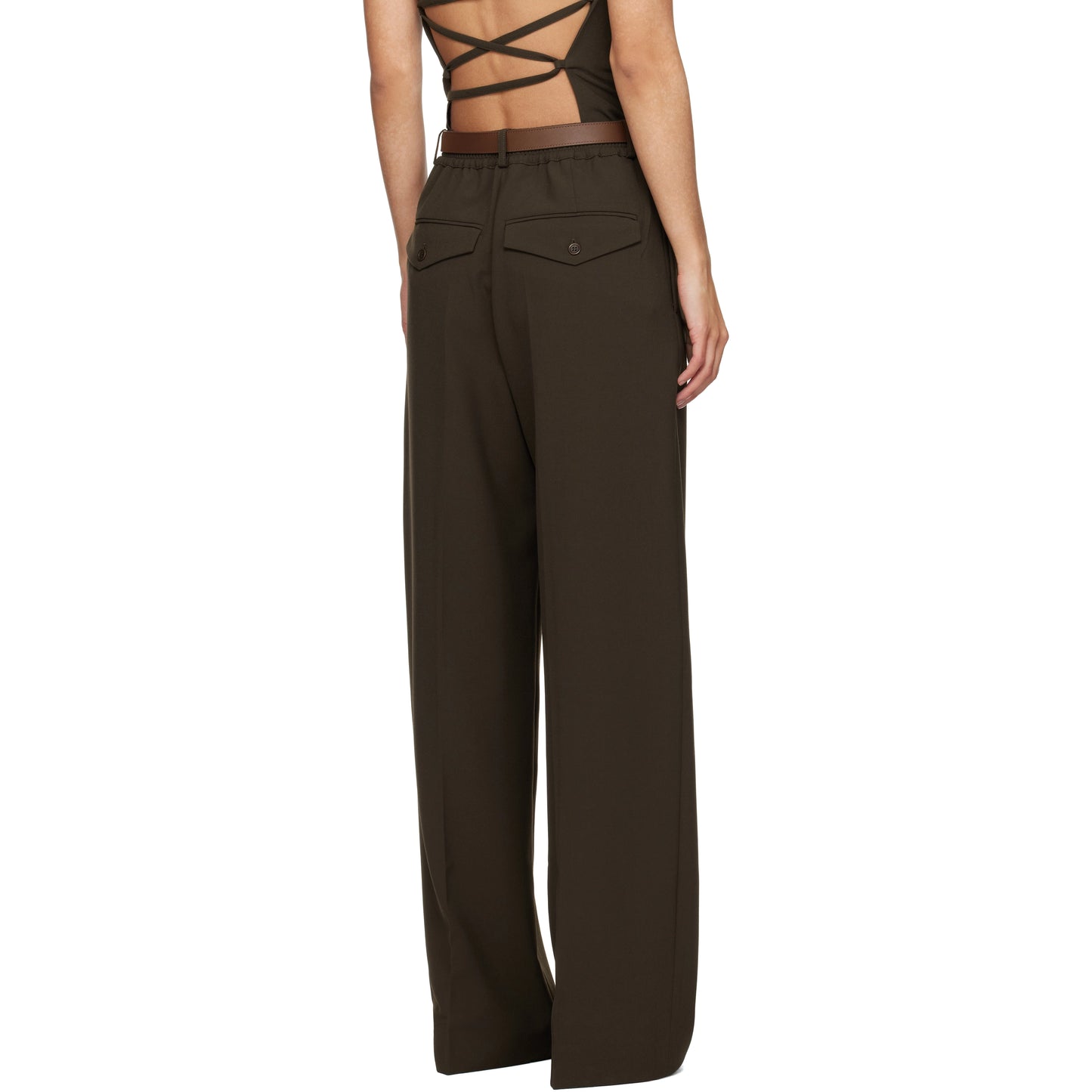 Beaufille "Erwin" Trousers in Brown, size Medium
