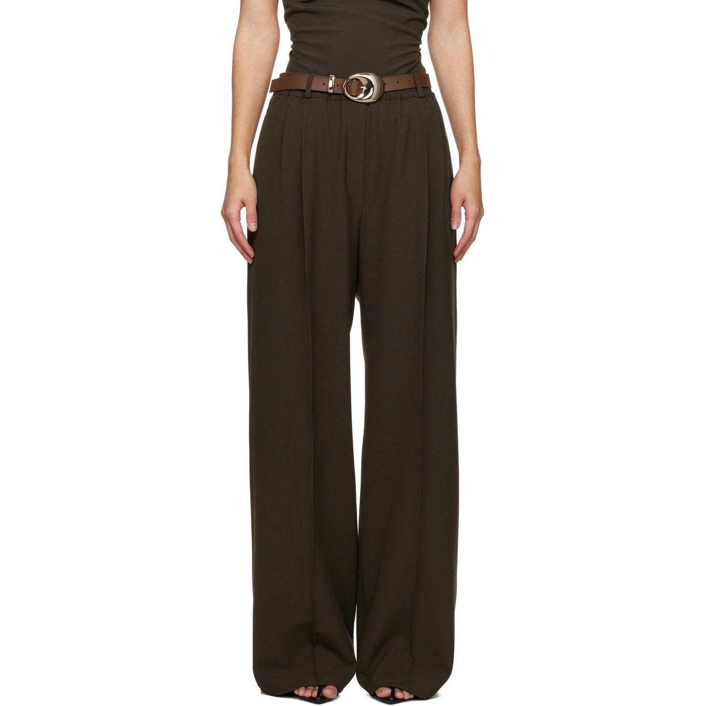 Beaufille "Erwin" Trousers in Brown, size Medium