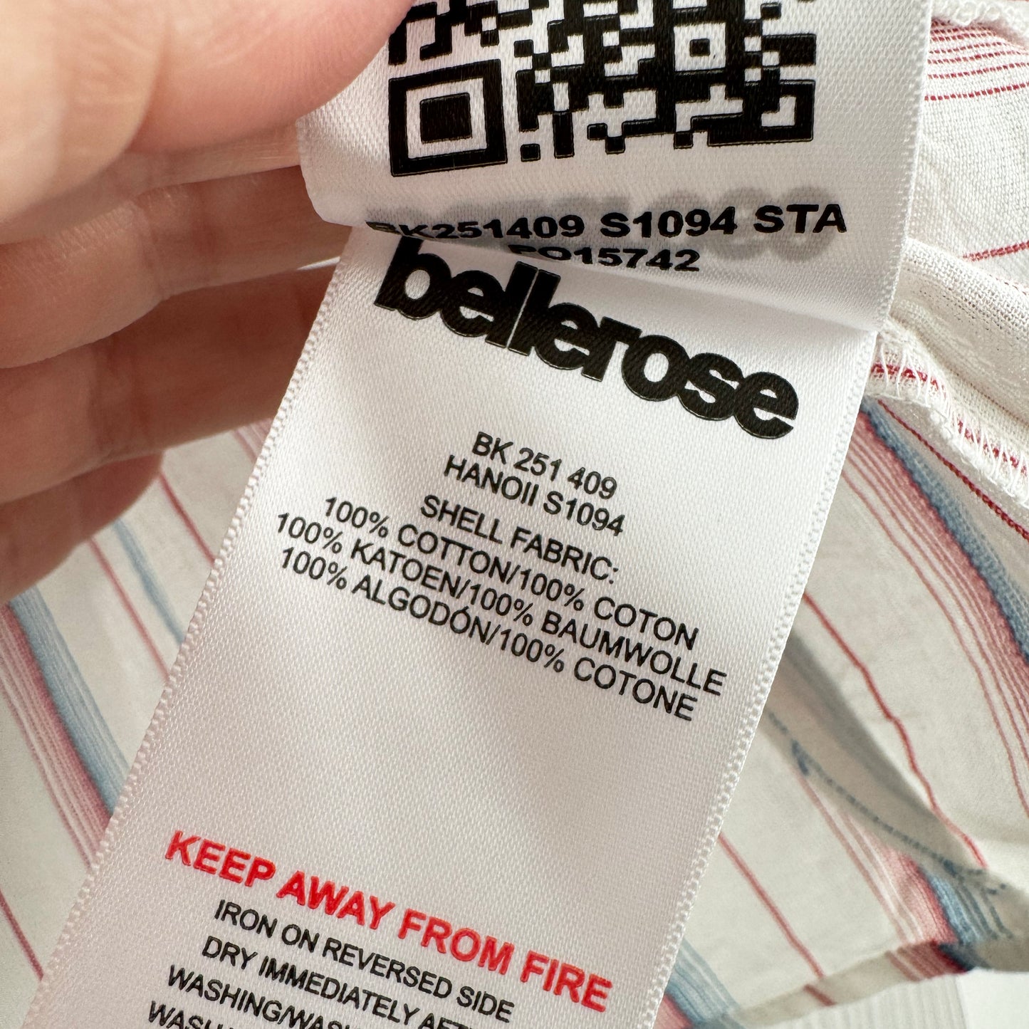 ** KIDS ** Bellerose "Hanoii" Striped Top, size 12 years