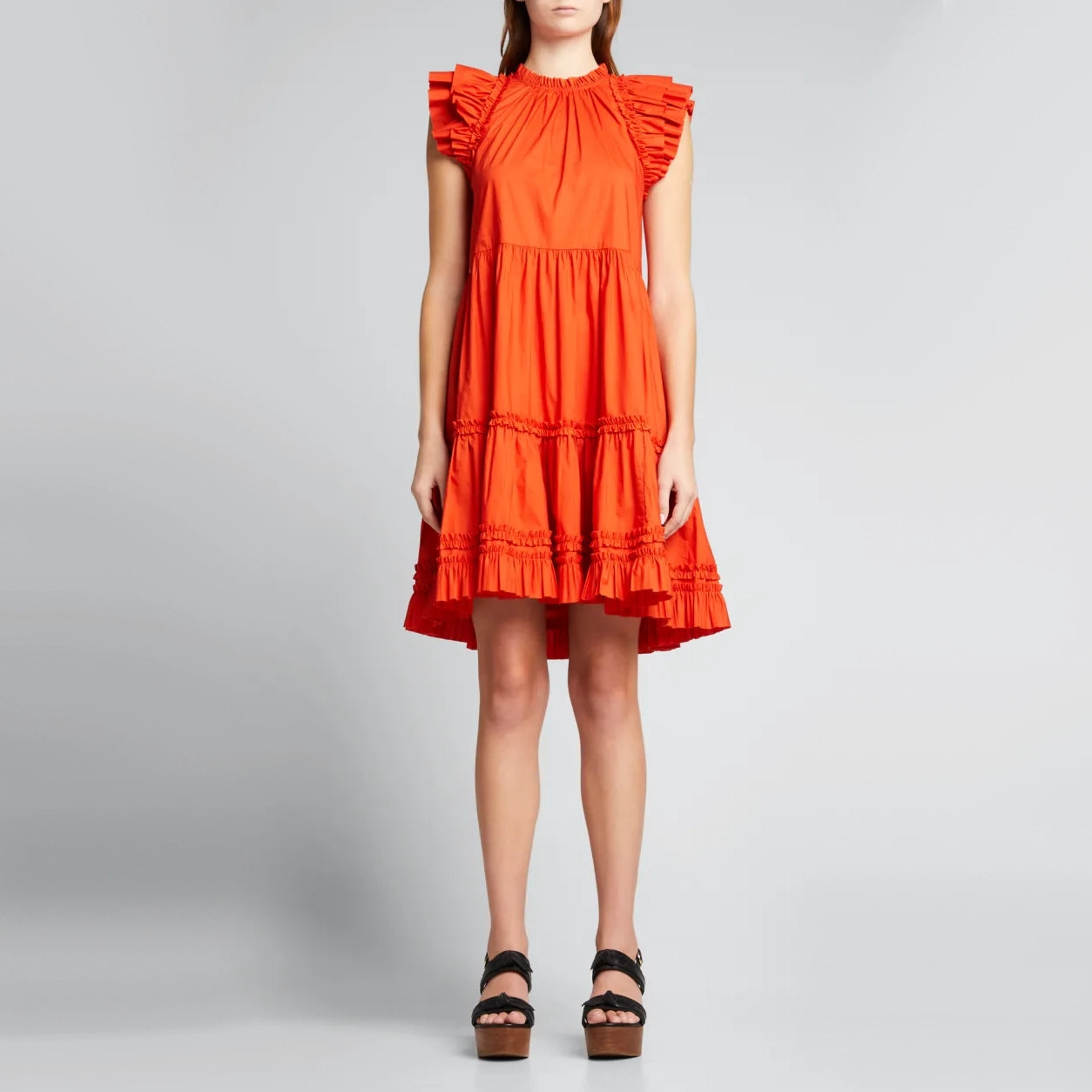 Ulla Johnson "Joan" Dress in Nasturtium, size 4