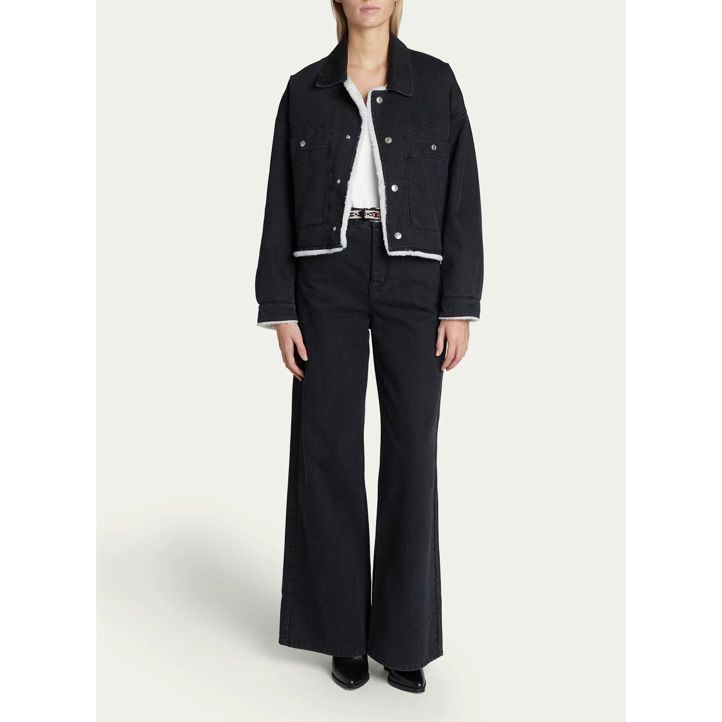 Isabel Marant Etoile "Paoleta" Jacket in Black, size 36 (size small)