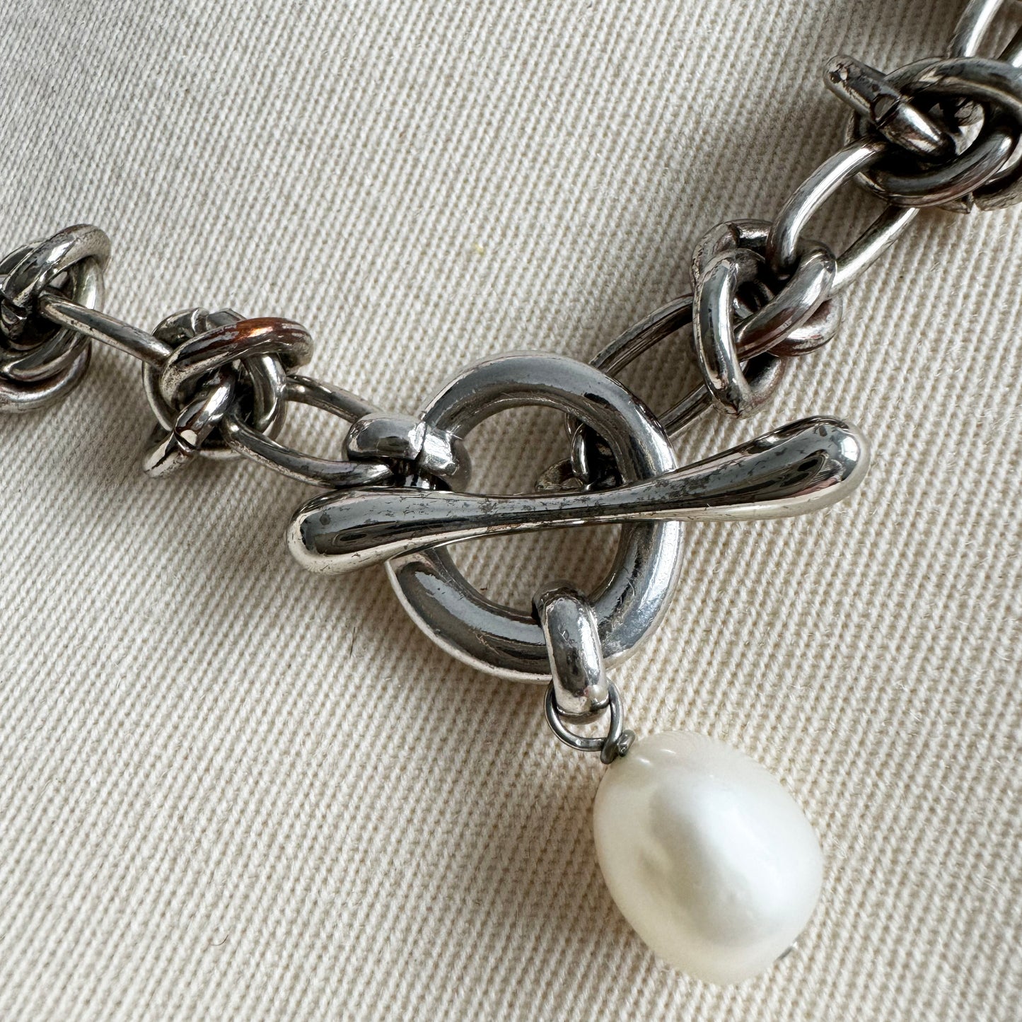 BIKO "Sydney" Collar with Pearl Pendant