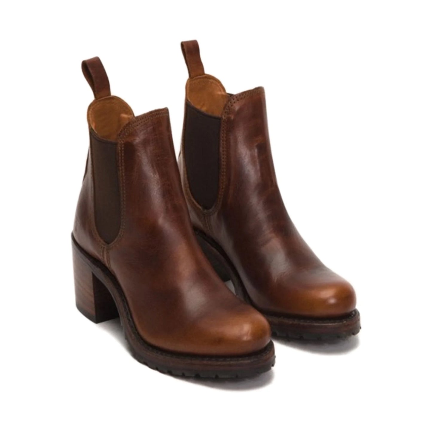 Bottine Chelsea Frye « Sabrina » en marron, taille 6,5