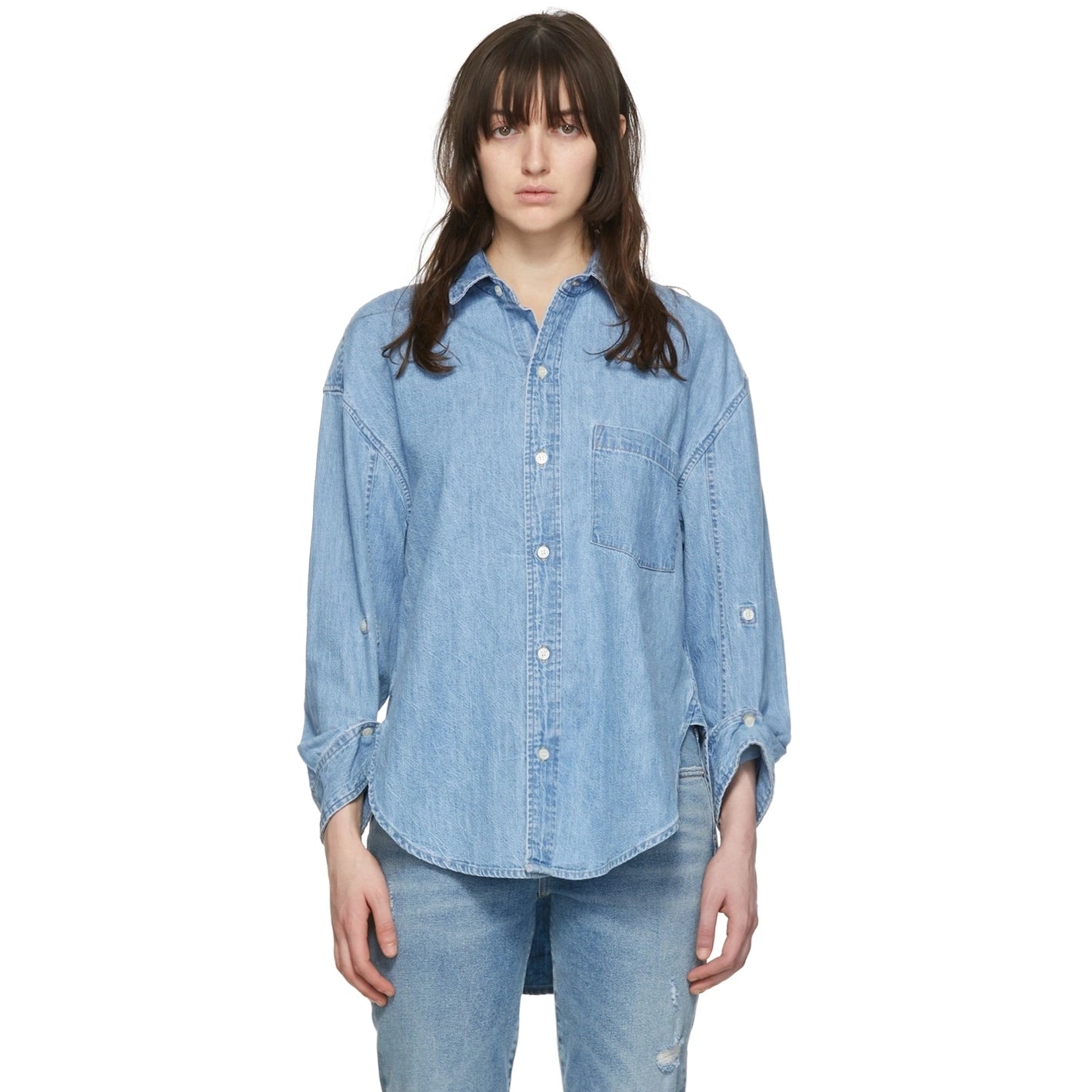 Citizens of Humanity Kayla Denim Shirt, size XS