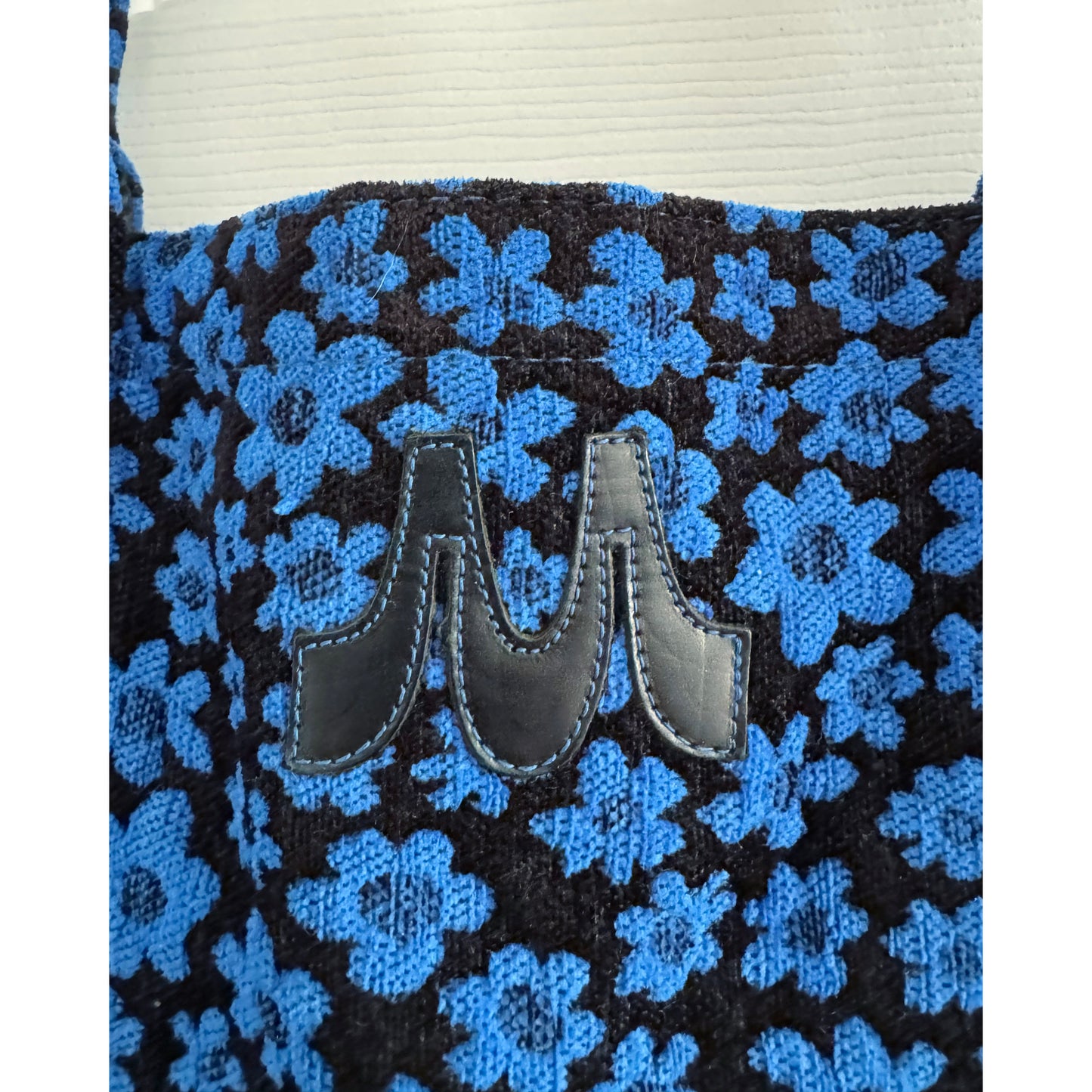 Maguire "Dalia" Floral Tote Bag in Blue