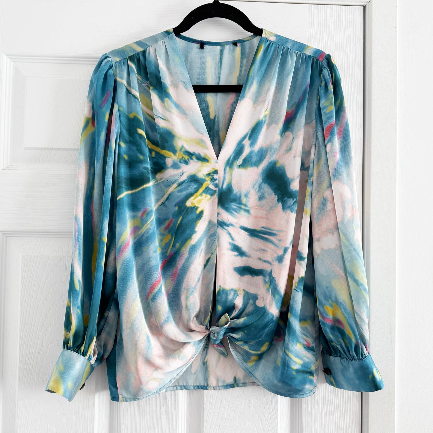 Smythe Tie Dye Blouse, size XS/S?