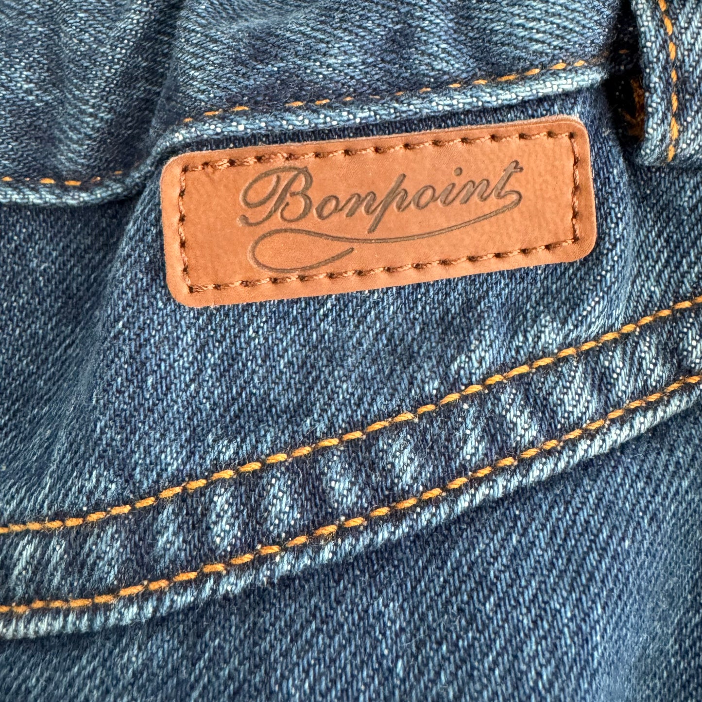 Bonpoint A-Line Denim Skirt, size 12 years