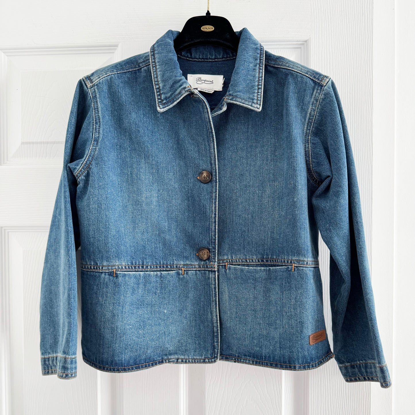 ** KIDS ** Bonpoint Denim Jacket in Blue, size 12 years