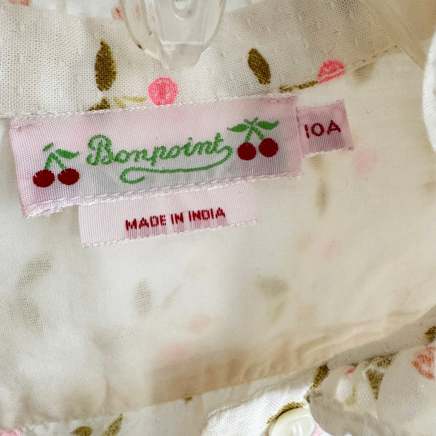 ** KIDS ** Bonpoint "Cindy" Liberty Floral Print Cotton Blouse, size 10 years