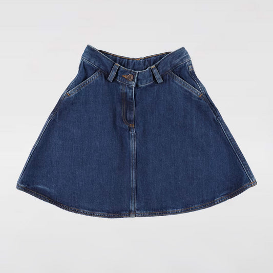 Bonpoint A-Line Denim Skirt, size 12 years