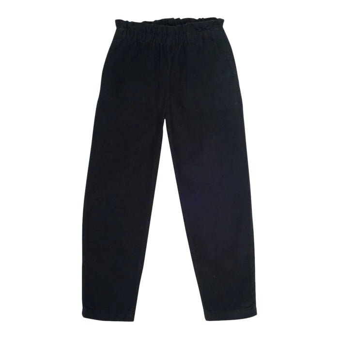 ** KIDS ** Bonpoint "Fetiche" Corduroy Black/Dark Navy Pant, size 12y